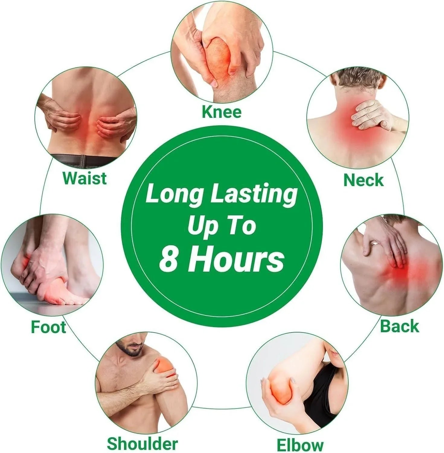 Natural Herbal Knee Patch (Pack of 12)